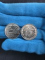 Eine Reihe von Münzen 1 Rubel 2015 Transnistrien 70 Jahre des Großen Sieges, 2-Münze