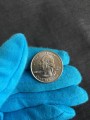 25 cents Quarter Dollar 2007 USA Wyoming mint mark P