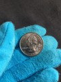 25 cent Quarter Dollar 2002 USA Indiana D