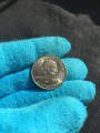 25 cents Quarter Dollar 2000 USA New Hampshire mint mark D