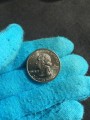25 cents Quarter Dollar 1999 USA Delaware mint mark D