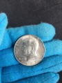 50 центов 1967 США Кеннеди двор P, серебро