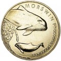 2 злотых 2004 Польша Морская свинья (Morswin) серия "Животные"