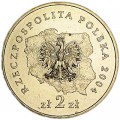 2 Zloty 2004 Polen Wojewodztwo Slaskie Serie "Provinzen"