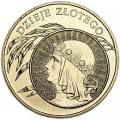 2 zloty 2006 Poland History of the Zloty: Woman's head (Dzieje Zlotego - Glowa Kobiety)