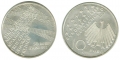 10 евро 2003 Германия,Народное восстание 17 июня 1953 г., серебро