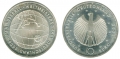 10 евро 2005 Германия, XVIII чемпионат мира по футболу 2006 г., серебро