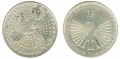 10 евро 2007 Германия,50-летие Римского договора, серебро