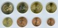 Euro coin set Spain 2011 (8 coins)