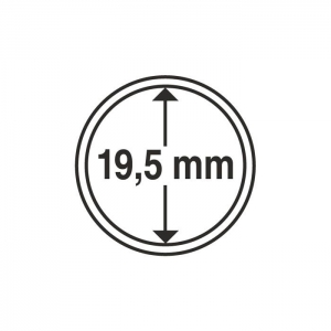 Capsule for coins Leuchtturm 19,5 mm