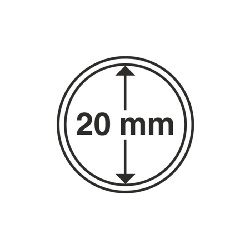 Capsule for coins Leuchtturm 20 mm