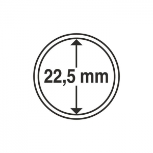 Capsule for coins Leuchtturm 22,5 mm