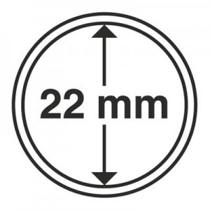 Капсула для монет 22 мм без усиков Minzmeister, Россия