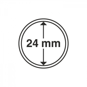 Капсула для монет Leuchtturm 24 мм