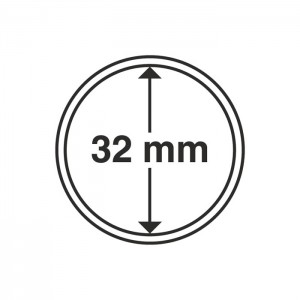 Капсула для монет 32 мм, Россия