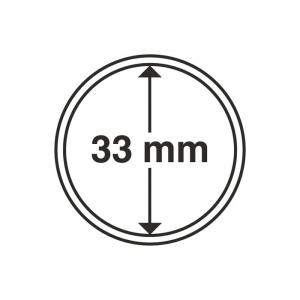 Капсула для монет Leuchtturm 33 мм