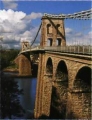 1 фунт 2005 Англия, Висячий мост через Менай из обращения