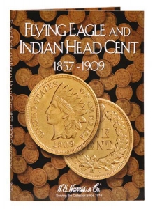 Flying Eagle & Indian Cents Folder 1857-1909 price, composition, diameter, thickness, mintage, orientation, video, authenticity, weight, Description