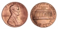 1 цент 1985 США Линкольн, двор D