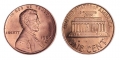 1 цент 1986 США Линкольн, двор D