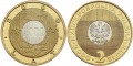 2 zloty 2000 Poland 2000 years (2000 lat)