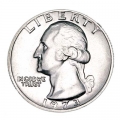 25 cents Washington quarter 1973 US P