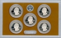 Set of 25 cents 2013 USA, Beautiful Quarters Proof Set, mint S, nickel