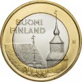 5 евро 2013 Финляндия, Хяме Церковь Святого Лаврентия