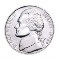 Nickel fünf Cent 1998 USA, Minze D