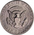 50 cent Half Dollar 1971 USA Kennedy Minze D