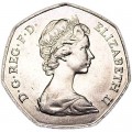 50 Pence 1973 Great Britain, Entry into European Economic Community