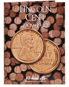 Lincoln Cents Folder 1909-1940