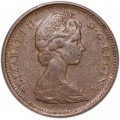 1 цент 1966 Канада, из обращения