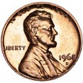 1 cent 1968 Lincoln US D, UNC