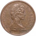 1 cent 1968 Canada, from circulation