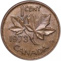 1 cent 1973 Canada, from circulation