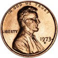 1 cent 1973 D US, UNC