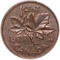1 cent 1977 Canada, from circulation
