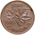 1 cent 1978 Canada, from circulation