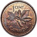 1 cent 1998 Canada, from circulation