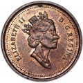 1 цент 1998 Канада, из обращения