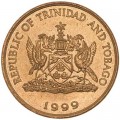 1 цент 1999 Тринидад и Тобаго Колибри