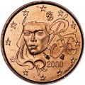 1 cent 2000 France UNC