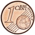 1 цент 1999 Бельгия, UNC