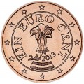 1 цент 2013 Австрия, UNC