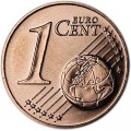 1 цент 2014 Латвия, UNC
