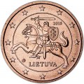1 cent 2015 Lithuania UNC