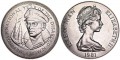 1 Krone 1981 Insel Maine Francis Chichester