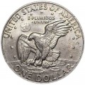 1 dollar 1977 USA mint mark P, from circulation
