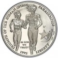 1 доллар 1995 США Паралимпиада, серебро Proof
